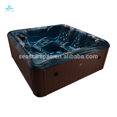 Outdoor New Design Seastar Spas Whirlpool Heating Acrylic Balboa Massage Spa